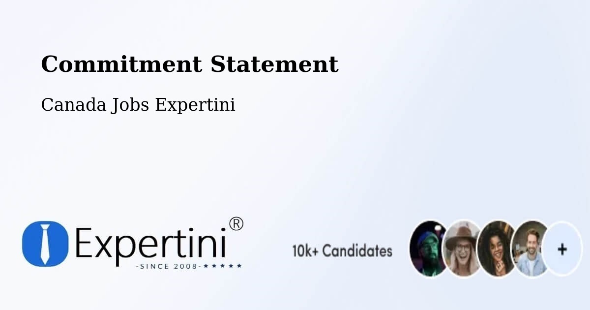 Corporate Commitment – Napierville - Canada Jobs Expertini