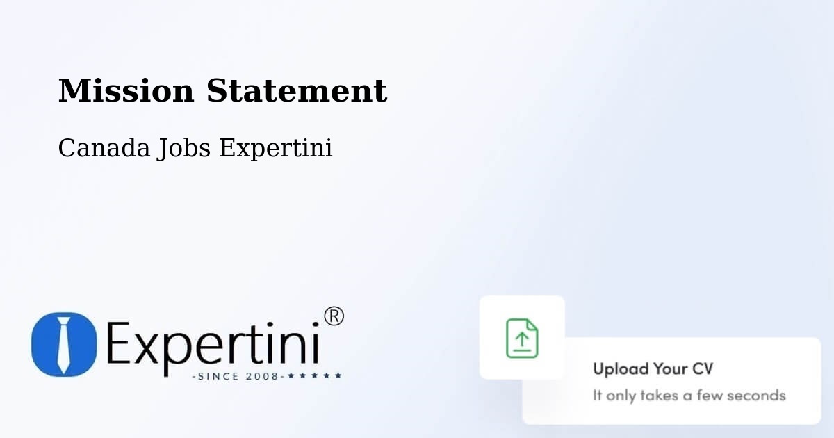 Corporate Mission – Napierville - Canada Jobs Expertini
